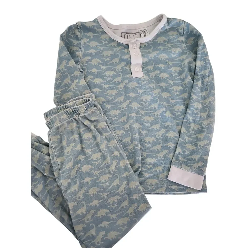 6 Lila nd Hayes cotton dino pajama set